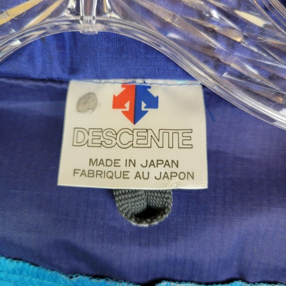Descente Mens Ski Suit One Piece Size XS Blue Winter Sports Zip Outdoor Vintage - Picture 6 of 11